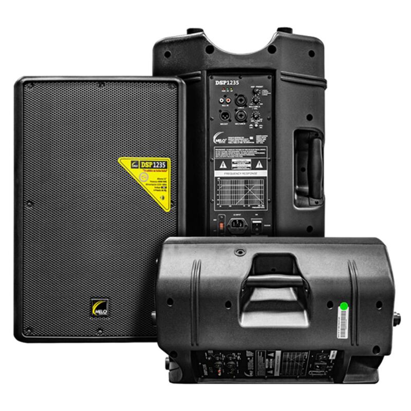 Melo DSP1560 Bafle Activo 15'' 600w RMS 130DB image number null