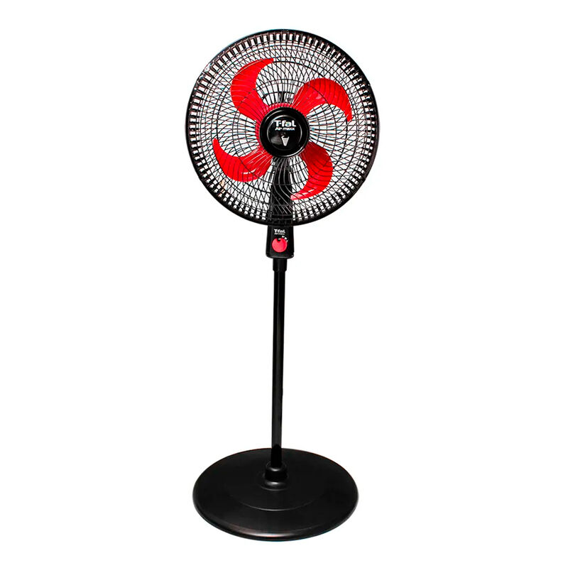 Ventilador de Pedestal T-FAL 16" Air Max Rojo image number null