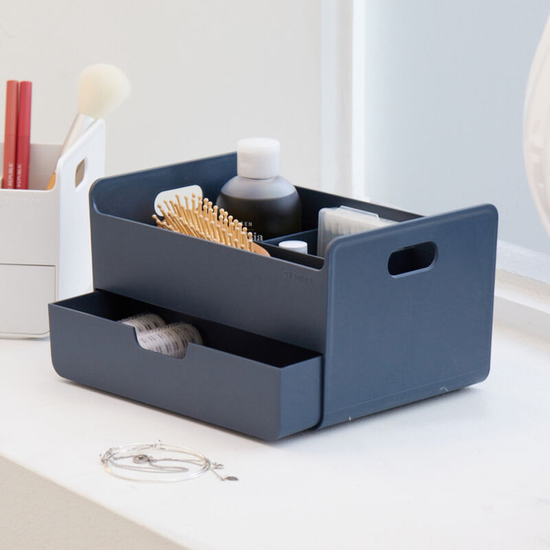 Combo Organizador Para Escritorio Azul image number null