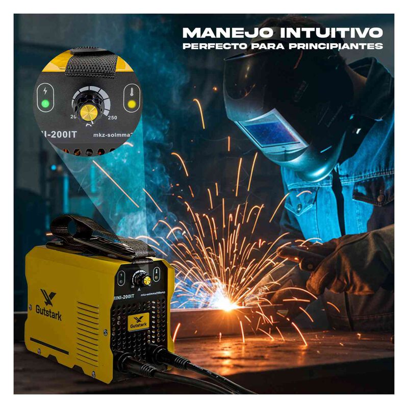 Soldadora Inverter Igbt 250amp 110-220v Mini Pl... image number null