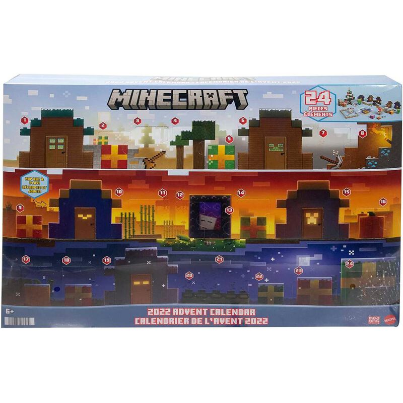 Minecraft Mob Head Minis Calendario de Adviento image number null