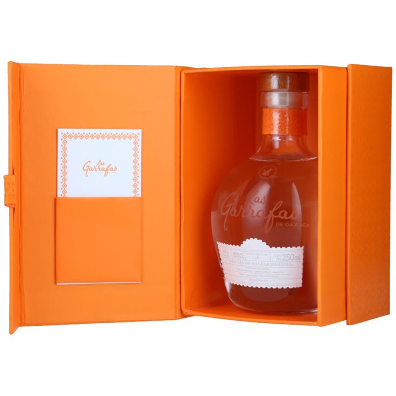 Mezcal Las Garrafas Xaguar con Estuche - 250ml image number null