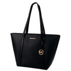 Bolso Tote Michael Kors  grande con cremallera ... Bolso Tote Michael Kors  grande con cremallera en color negro