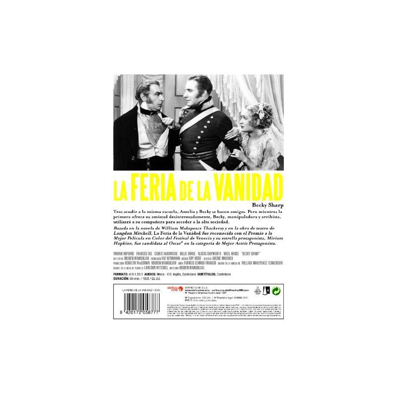 La Feria De La Vanidad (dvd) image number null