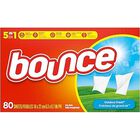 Bounce Hojas secadoras con suavizante de tela aroma a aire fresco, 80 unidades