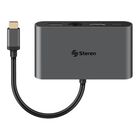 Adaptador USB C a HDMI/USB 3.0/USB C/Ethernet RJ45 USB-5290