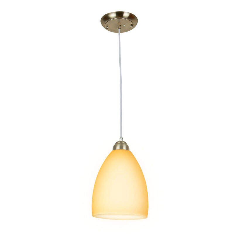 L&aacute;mpara Colgante Cristal &Aacute;mbar 8.5w 100-240 V image number null