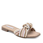 Moramora Sandalia para mujer beige multicolor