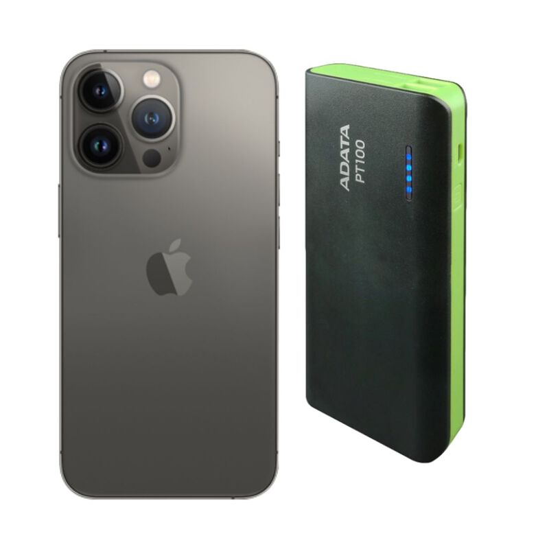 iPhone 13 Pro 128GB Gris Reacondicionado + Powe... image number null