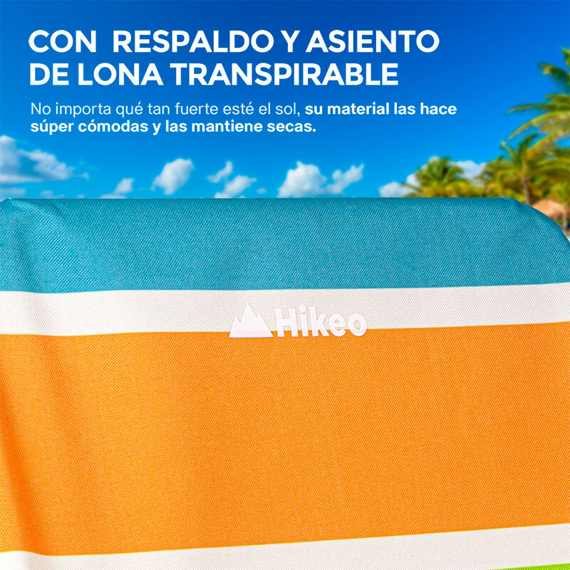 Silla Plegable Para Playa Portátil Estructura M... image number null