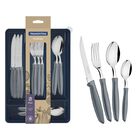 Juego de Cubiertos Tramontina 23498/657 Plenus 25 Pzas Gris