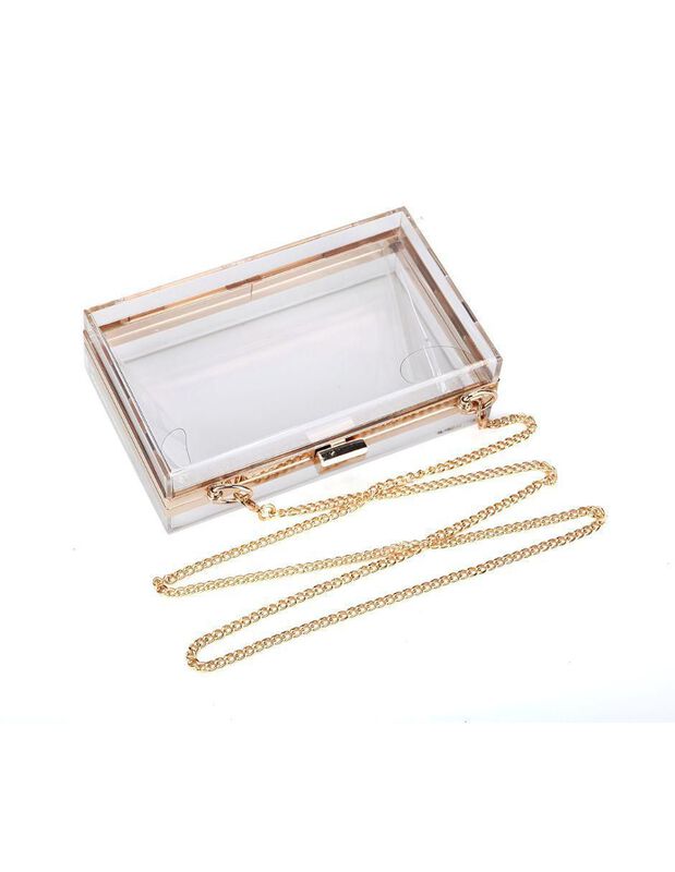 Bolsa Crossbody Pink Brule Glassyrose Para Muje... image number null