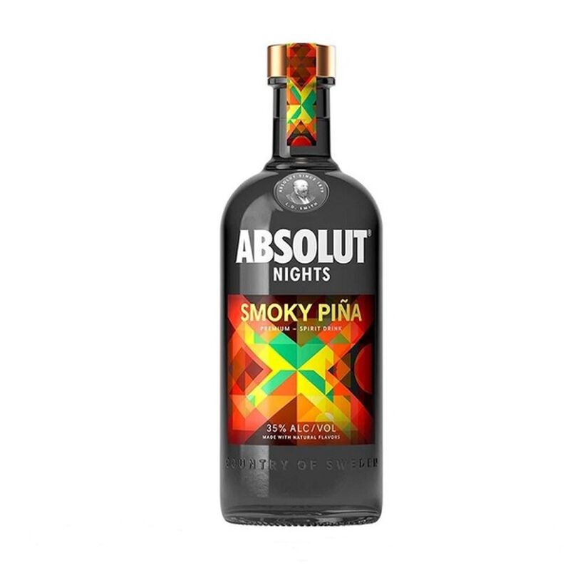 Vodka Absolut Nights Smoky Pi&ntilde;a 700 ml image number null