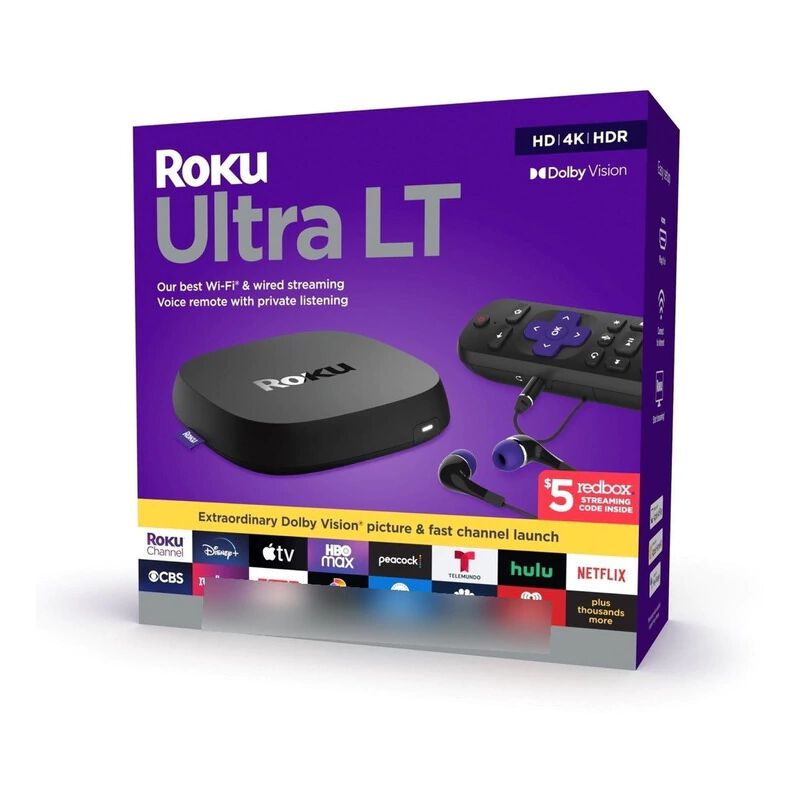Dispositivo De Transmision Roku Ultra Lt 4K Con... image number null