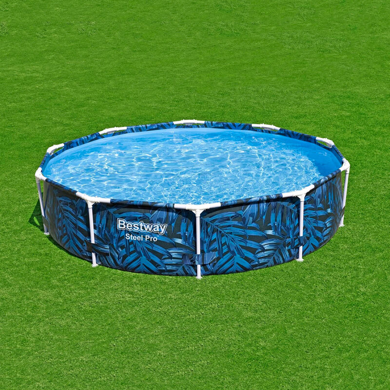 Alberca Estructural Circular 306 Cm Azul 4062 L... image number null
