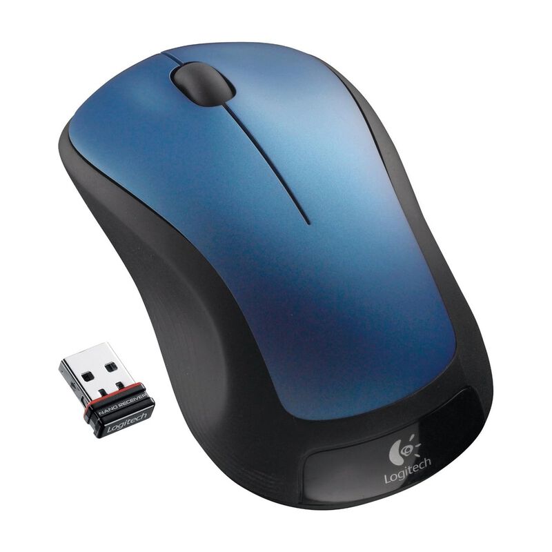 Mouse Inal&aacute;mbrico Logitech M310 Azul image number null