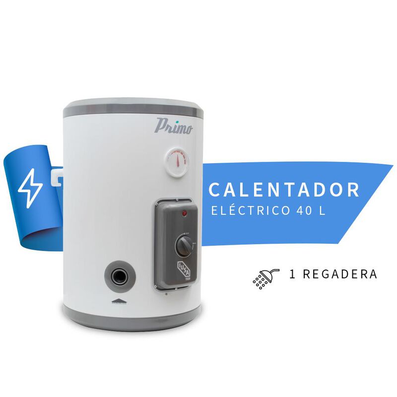 Calentador El&eacute;ctrico Primo 40 Litros image number null