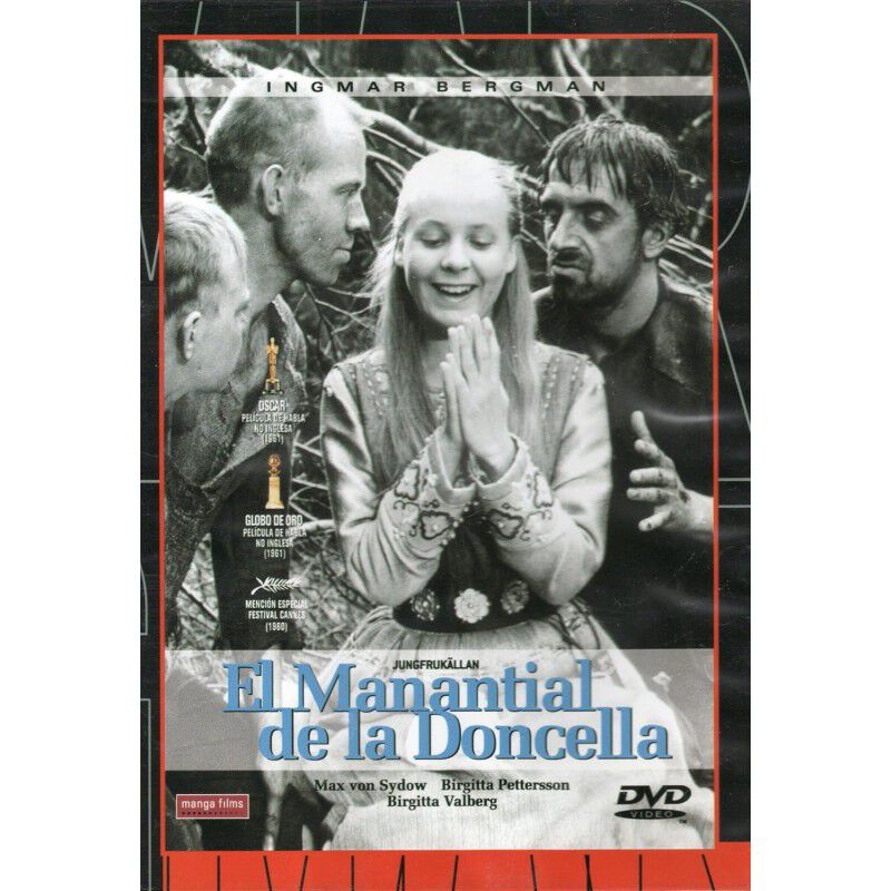 El Manantial De La Doncella [dvd] (1960) Jungfr... image number null