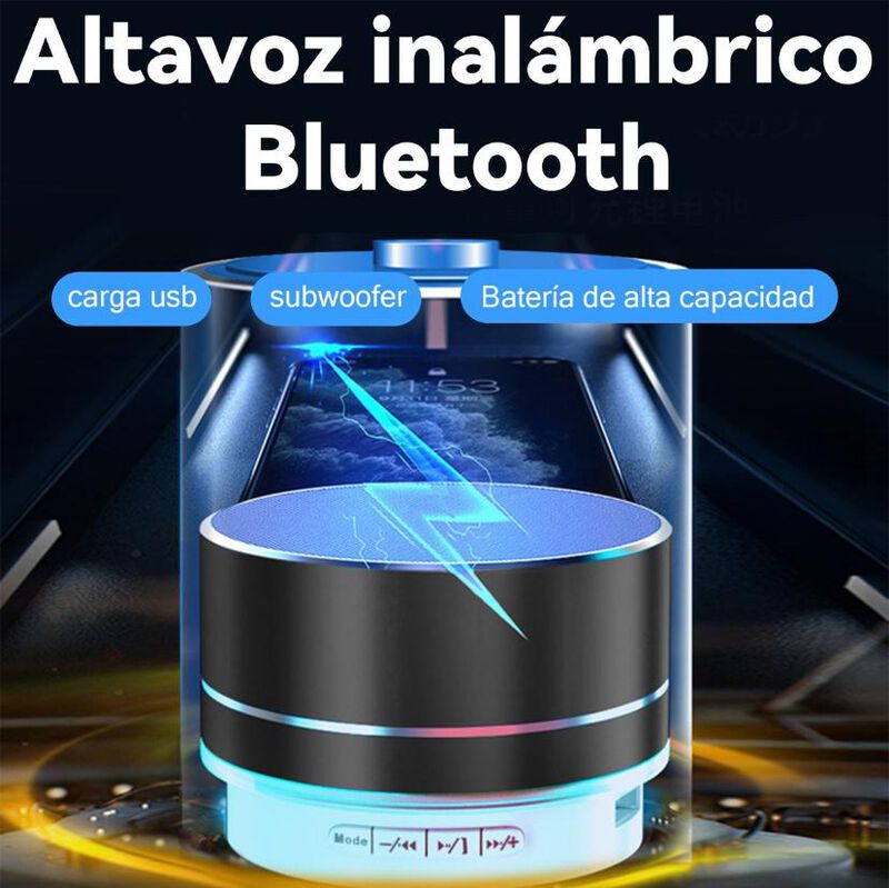 Smart watch y Bocina inalámbrica  y audifonos d... image number null