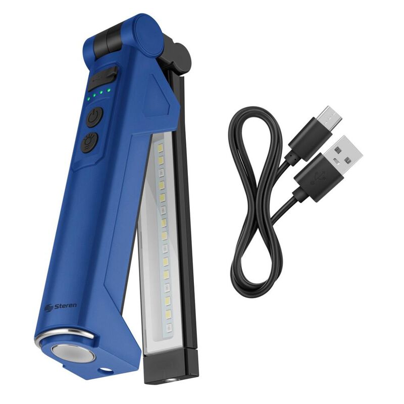Steren L&aacute;mpara Led Recargable Port&aacute;til 3 En 1 L... image number null