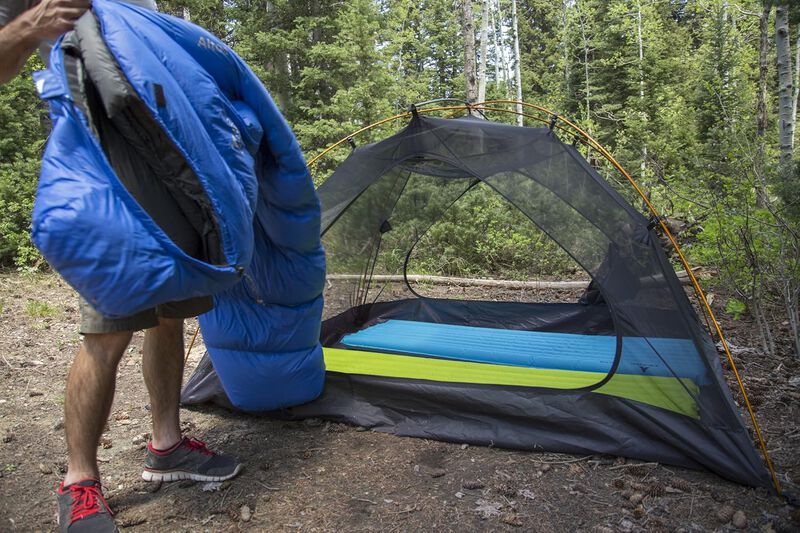 Pad Individual Inflable Para Camping Altos Azul... image number null