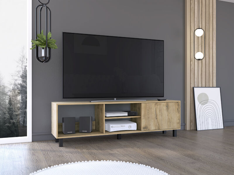 Mesa Para Tv Tunez  Macadamia  Para Televisor H... image number null