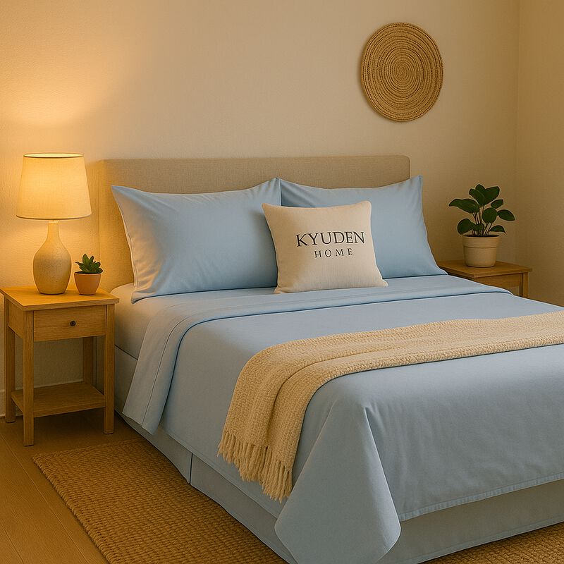 Juego de S&aacute;banas Queen Size 100% Algod&oacute;n Premiu... image number null