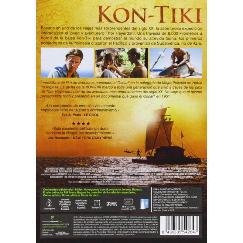 Kon-Tiki [DVD] (2012) image number null