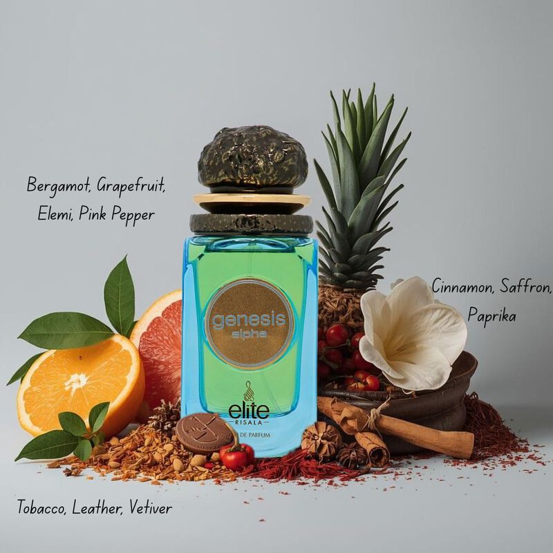 Perfume Risala Elite Genesis Alpha Para Hombre ... image number null