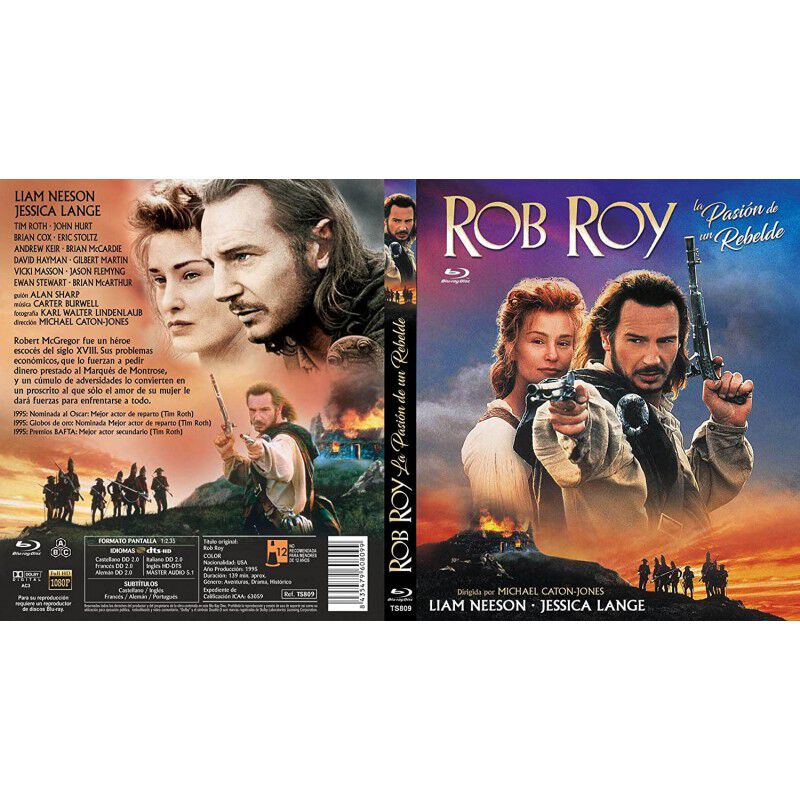 Rob Roy, La Pasi&oacute;n De Un Rebelde Bd 1995 [blu-r... image number null