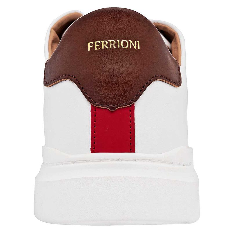 Ferrioni Tenis urbano para hombre blanco caf&eacute; image number null