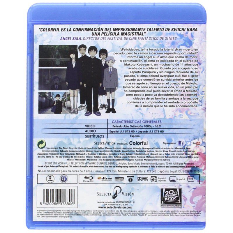 Colorful Blu-ray image number null