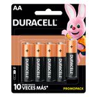 Pila Duracell Alcalina AA Con 5 Piezas 1.5v MN1500B5 Grande