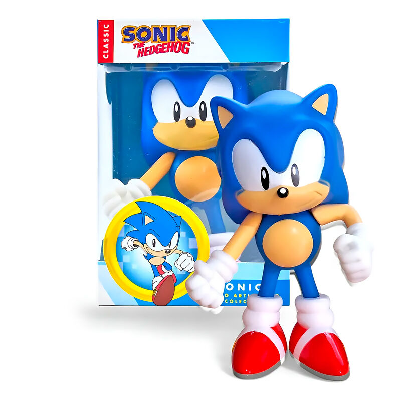Figura Sonic Articulada 16 Cm Cl&aacute;sico The Hedge... image number null