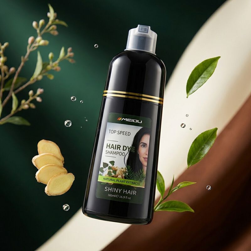 Pack 2 Shampoo Tinte Cubre Canas Jengibre 500ml... image number null