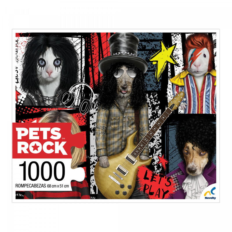 NOVELTY Rompecabezas Coleccionable Pets Rock Ha... image number null