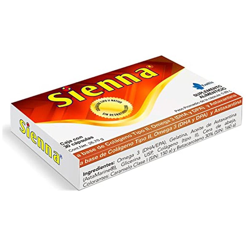 Sienna Suplemento Alimenticio A Base De Col&aacute;gen... image number null