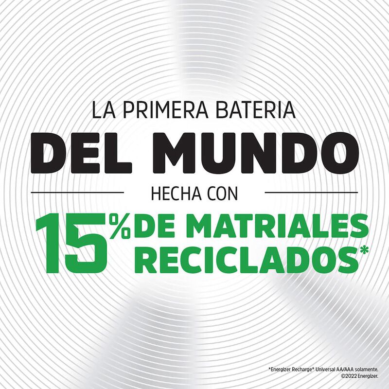 Pila Energizer D Recargable Blister 12 Unidades image number null