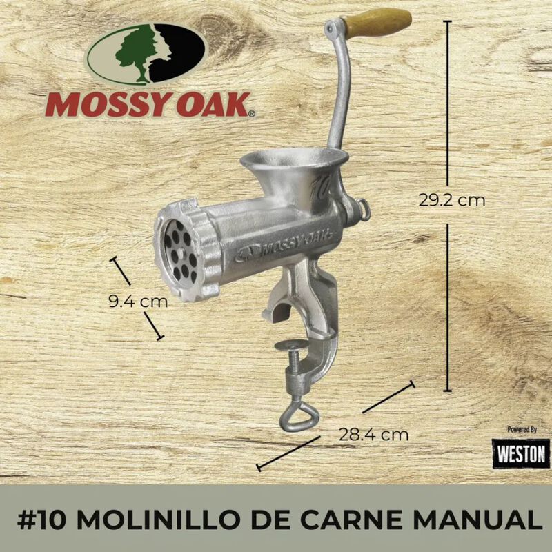 Molino Para Carne Mossy Oak Para Hamburguesas Y... image number null