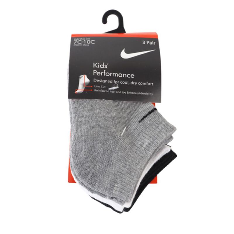 Nike Calcet&iacute;nes cortos, colores varios 4-5, paq... image number null