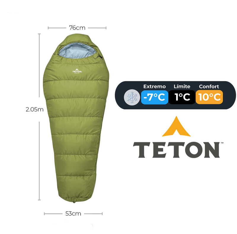 Sleeping Tipo Momia Leef -7&deg;c Grande (2.05m) Ve... image number null