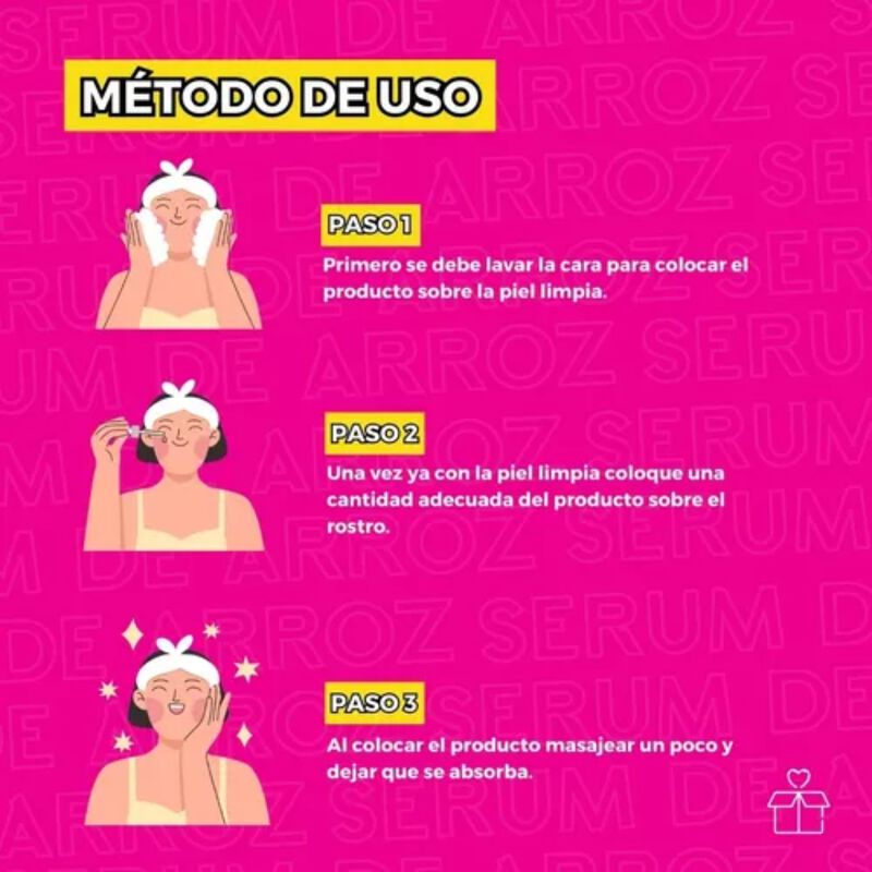 Set de 3 S&eacute;rums Arroz Rorec Original &Aacute;cido Hial... image number null