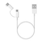 Cable 2 en 1 Mi USB a Micro USB y Tipo C SJX02Z... Cable 2 en 1 Mi USB a Micro USB y Tipo C SJX02ZM