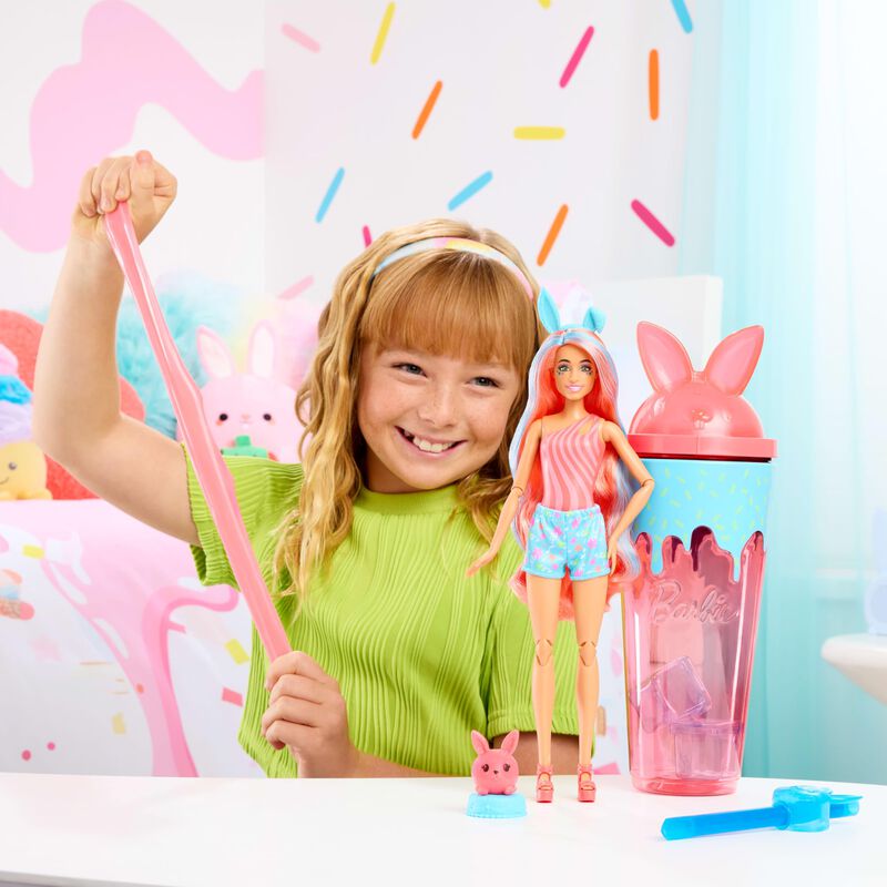 Mu&ntilde;eca Barbie Pop Reveal Shakes Series Con 8 So... image number null