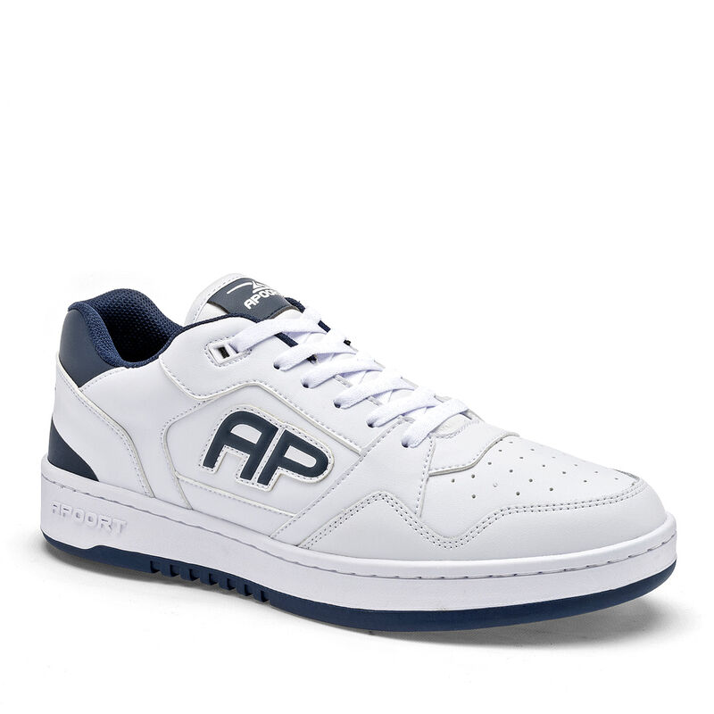 Apoort tenis para hombre blanco marino cod 1411... image number null