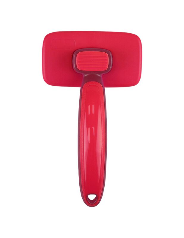 Fancy Pets Carda Cepillo con Bot&oacute;n de Autolimpi... image number null