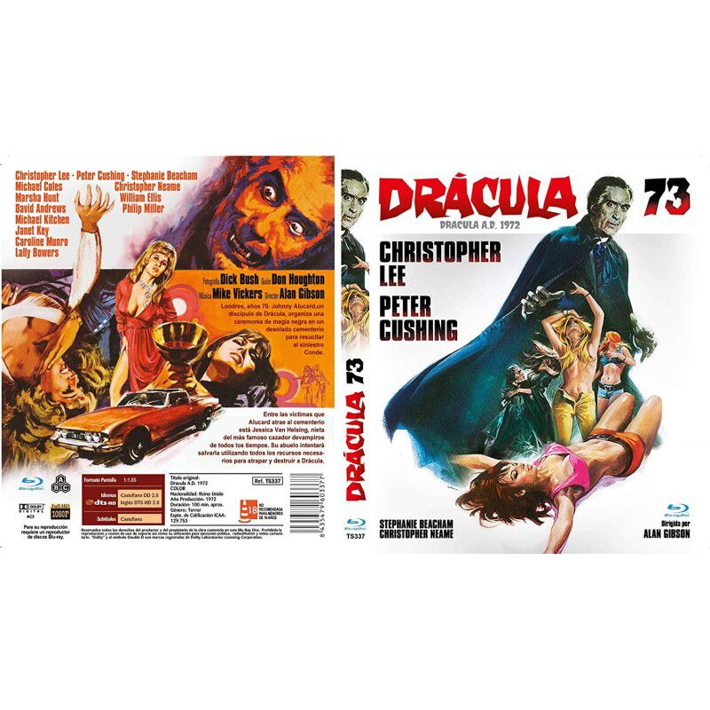 Dr&aacute;cula 73 [blu-ray] (1972) Dracula A.d. 1972 image number null