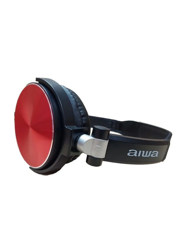 Audifonos Alambricos Aiwa Awh009 Rojo image number null