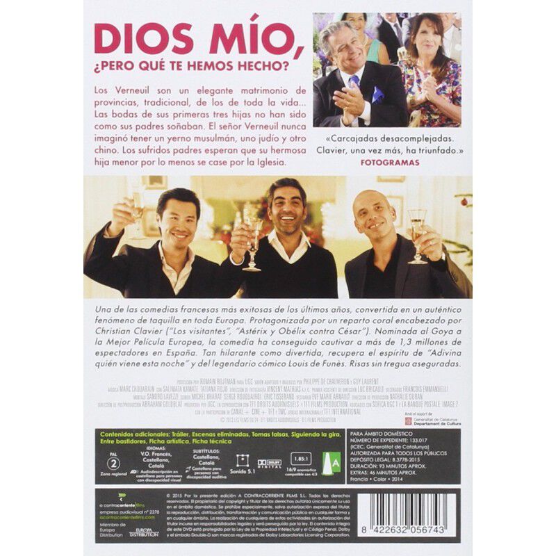 DIOS MIO &iquest;PERO QU&Eacute; TE HEMOS HECHO? (DVD) image number null