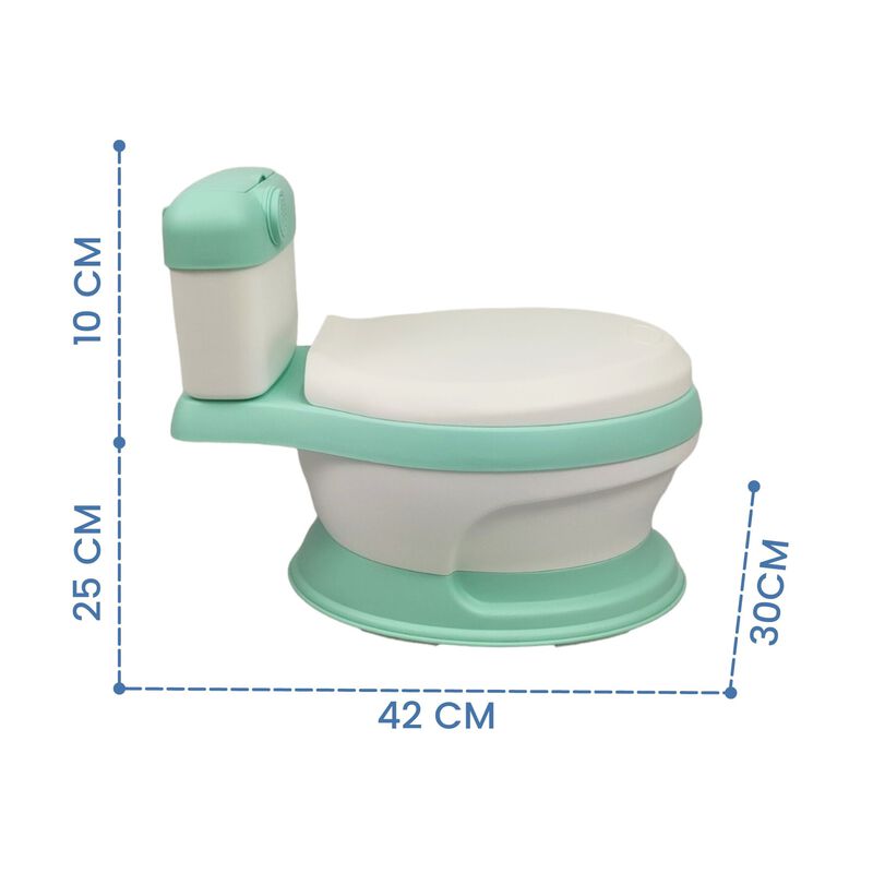 Entrenador De Ba&ntilde;o Infantil Con Respaldo Ergon&oacute;... image number null